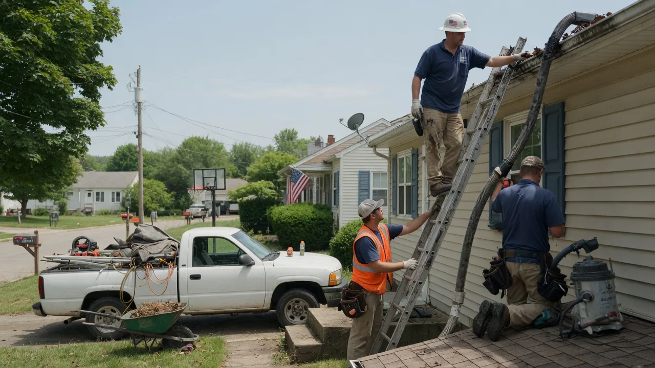 Gutter Installation in New Burnside, IL near me